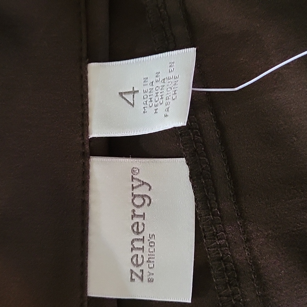 Chico's Zenergy Neema Jacket - Chocolate - Picture 7 of 9